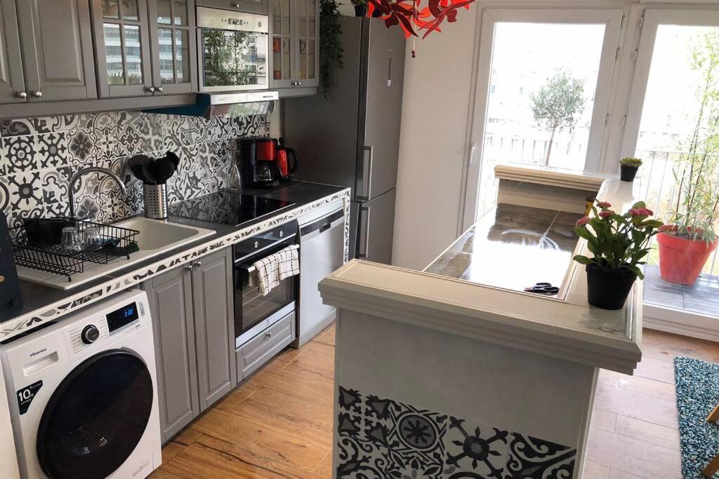 Fratellini 3 Bedroom Bright And Design Saint-Ouen  Ngoại thất bức ảnh